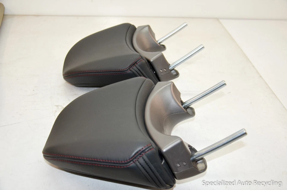 Honda CR-Z 2013 reposacabezas delantero derecho e izquierdo asiento cojín almohadilla Foto 3 de 4