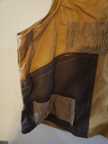 Vintage Red Head XL Shotgun Bird Hunting Vest Brown Tan Canvas Style 5113 EUC - Picture 6 of 8