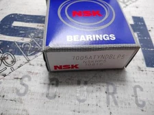 NSK 7005ATYNDBLP5 NSKHPS 70810 H42175 BEARINGS- LOT OF 2 UNITS