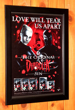 Diabolik The Original Sin PS2 Nintendo DS piccolo poster promozionale/pagina pubblicitaria incorniciato