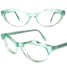 Michel Klein for Lempereur light eyeglasses frames, NOS 1980s Made in France