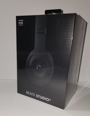 Beats by Dr Dre Studio3 Wireless Black Noise Cancelling Over-Ear Headphones $350