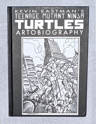 Teenage Mutant Ninja Turtles Artobiography Ltd Hardcover HC Kevin Eastman TMNT
