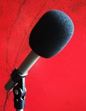 Set of 2 High-Quality Acoustic Foam Windscreen for 1-5/8" Diameter Microphones