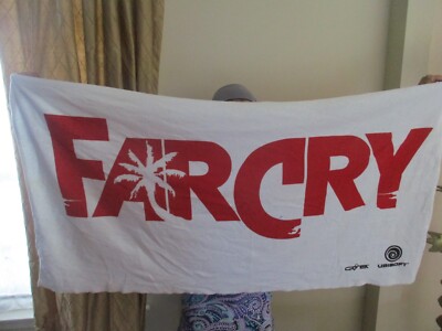 Far Cry 3 Ubisoft PS4 PS3 Xbox 360 One PC Promotional White Beach Towel
