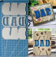 Metal Cutting Dies DAD Scrapbooking Photo Album Decorative Paper Crafts DIY