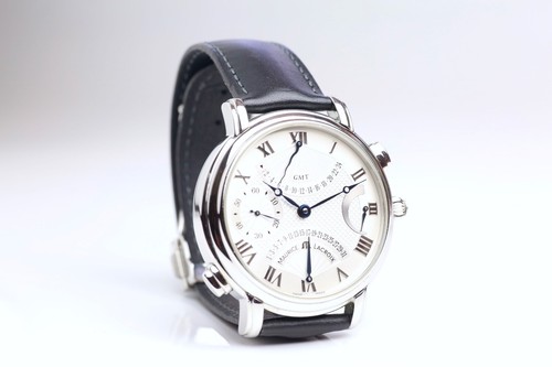 Maurice Lacroix Masterpiece Double Retrograde Manual Wind Mens Watch, MP7018 - Picture 14 of 17