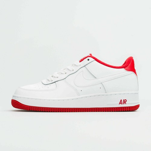 Scarpa da ginnastica unisex nike air force 1 bianco rosso CD6915101 | eBay