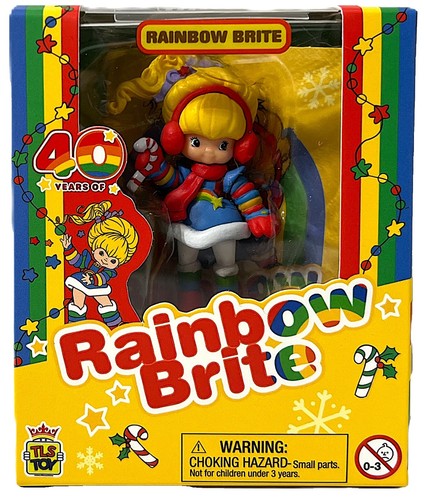 Vintage 1983 Rainbow Brite Kid Patty O'Green avec lutin Lucky neuf dans la boîte n°7236 - France