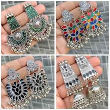 Indian Jhumka 4 Pair Of Set - Ethnic Jewelry - Traditional Jhumka - Women Jhumka