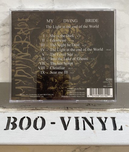 My Dying Bride - The Light At The End Of The World doom metal cd album Ex / Ex - Picture 2 of 2