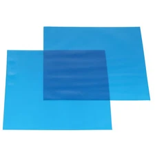 House Brand Dentistry 100706 HSB Rubber Dams Latex 6"X6" Medium Gauge Blue 36/Pk