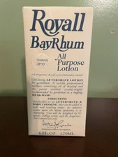 NOS Royall BayRhum Royall Lyme of Bermuda All Purpose Lotion Natural Spray 4 oz