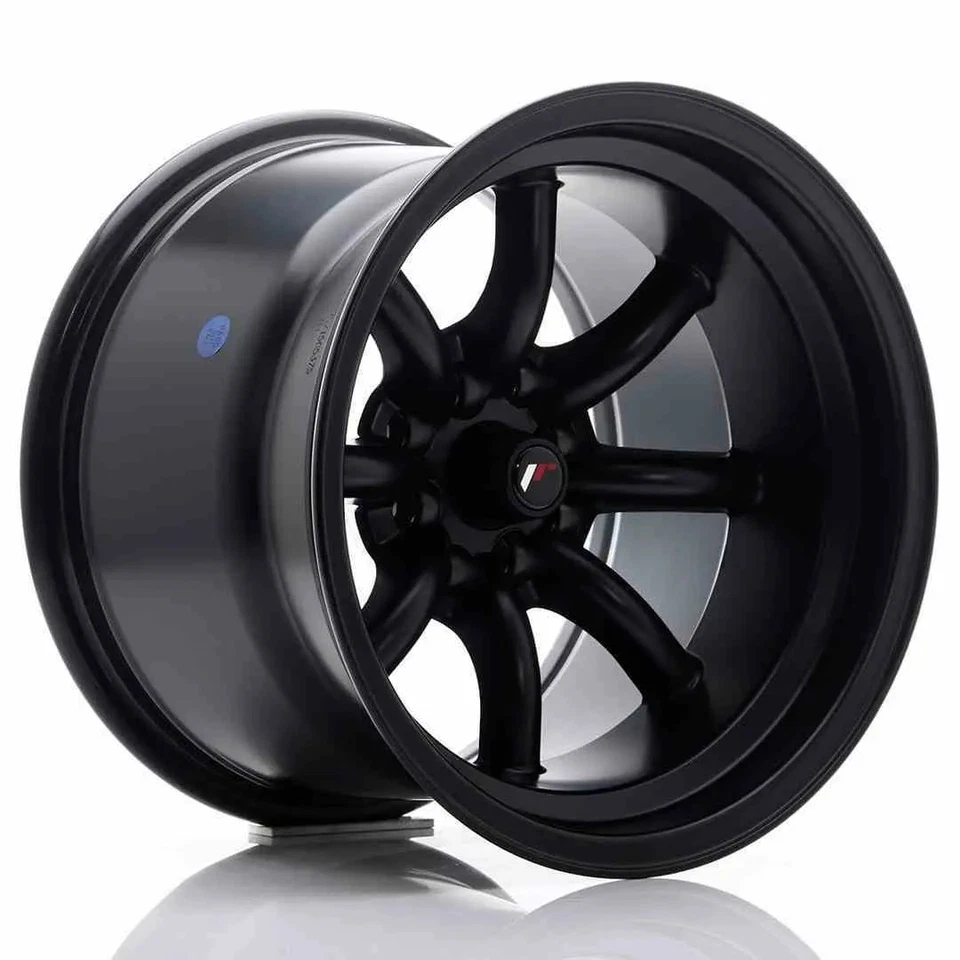 JR WHEELS JR19 15x10,5 ET-32 4x100/114 Black - Bild 1 von 1