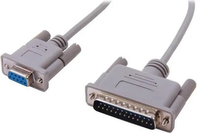 Lot of Qty 10 Startech SCNM925FM New DB9F DB25M Null Modem Cables, 10ft, Black
