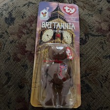 Ty McDonalds Teenie Beanie 1999 Britannia The Bear. British Flag on Chest