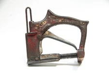 Vintage Red Devil No. 1 Window Glazing Point Stapler Driver, Works