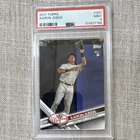 2017 Topps Aaron Judge #287 Rookie Fielding PSA 9 New York Yankees
