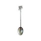 Gorham Sterling Coffee Spoon w/ Alphabet Letter T with GW Shell Bowl    #13451