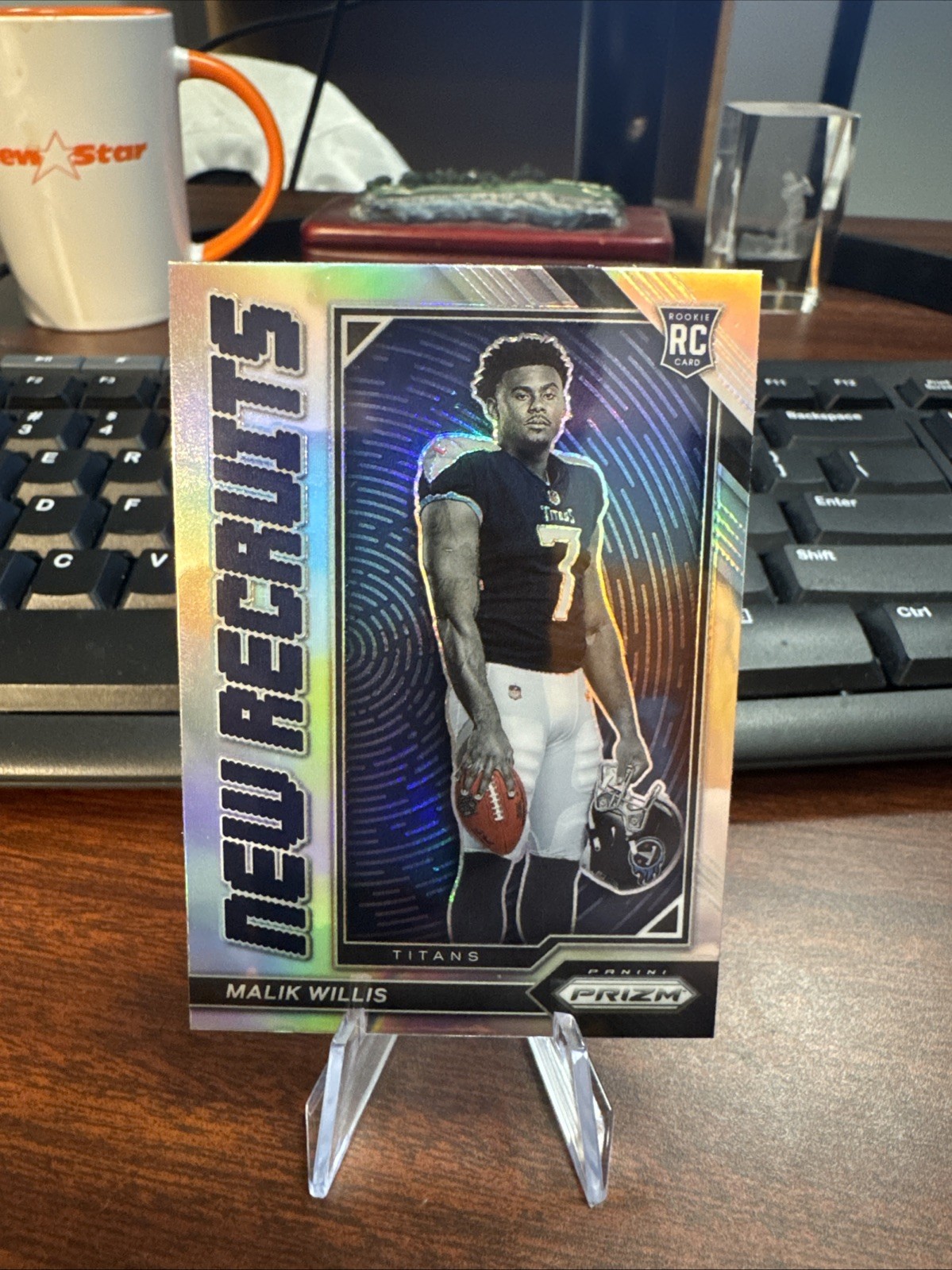 2022 Panini Prizm - New Recruits Malik Willis #NR-3 Silver Prizm (RC)