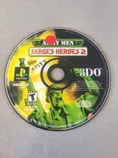 Thumbnail of ebay&reg; auction 357694501980 | Army Men: Sarge's Heroes 2, PS1, Loose, Authentic!