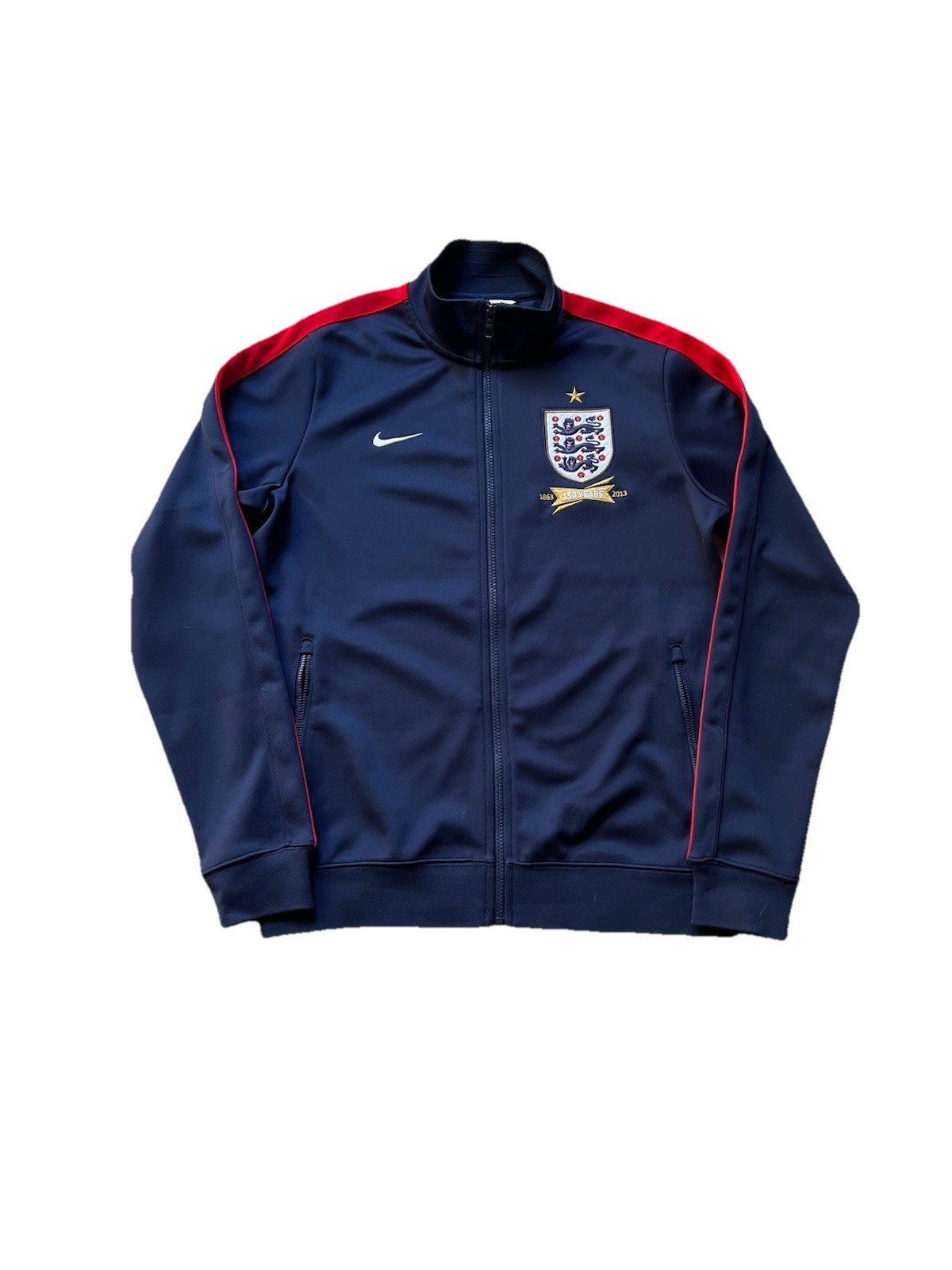 SACAI X NIKE Giacca Nike Inghilterra Nazionale 150 Anno 2013 Blu Track Taglia Media