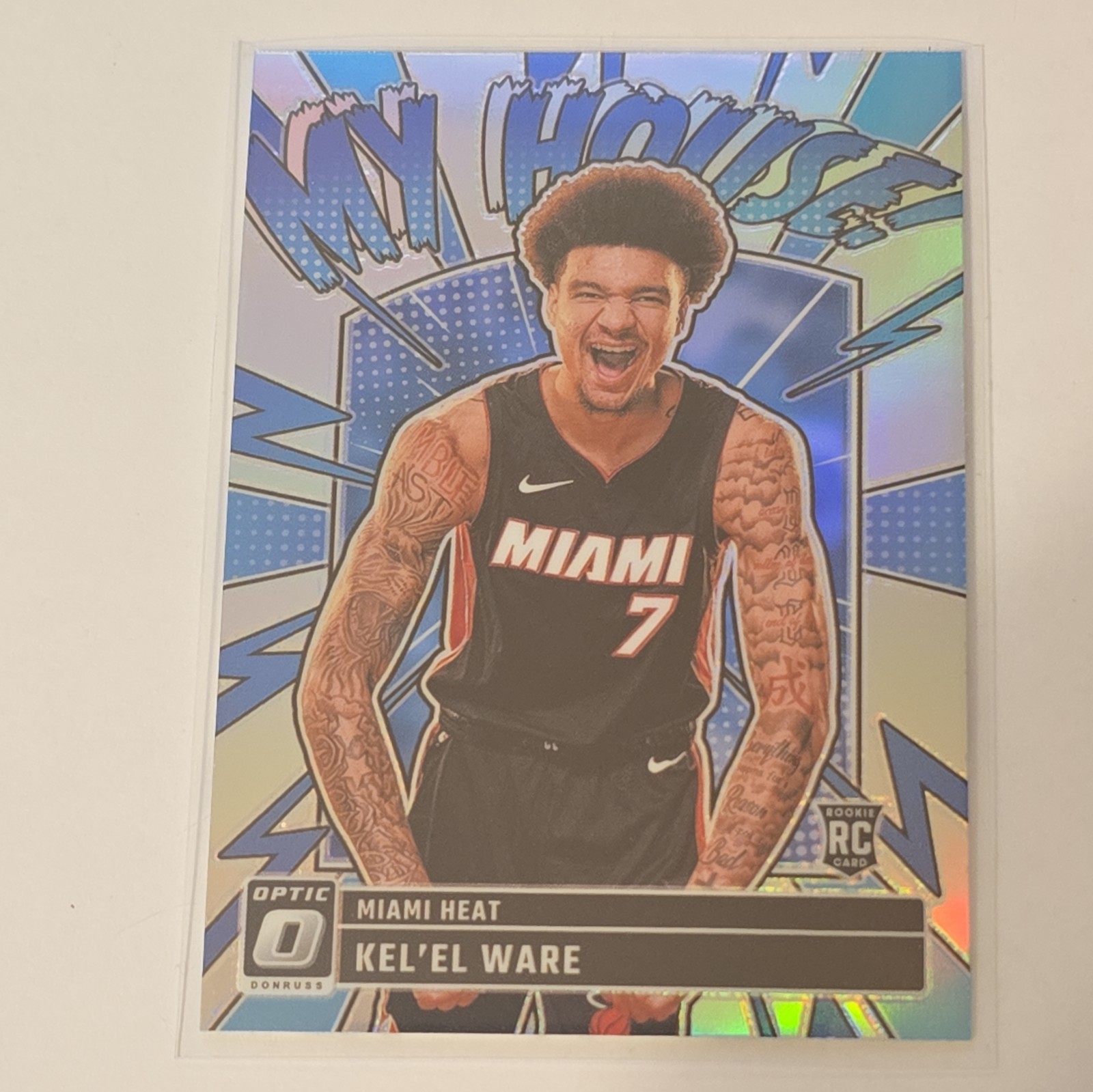 2024-25 Optic Basketball - Kel'El Ware RC - My House Silver Prizm - 11