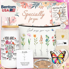 12PCS Christian Gifts for Women Faith,Inspirational Gifts for Women,Christian Bi