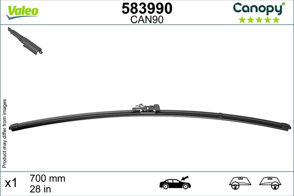 Valeo Scheibenwischer FüR Ford Kuga II DM2 C-Max DXA/CB7 Dxa/Ceu Opel-image