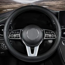 GMC Steering Wheel Cover - Custom Fit Nappa Leather Non-Slip Accessory