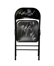 Rob Van Dam autographed signed inscribed wrestling chair ECW WWE RVD JSA