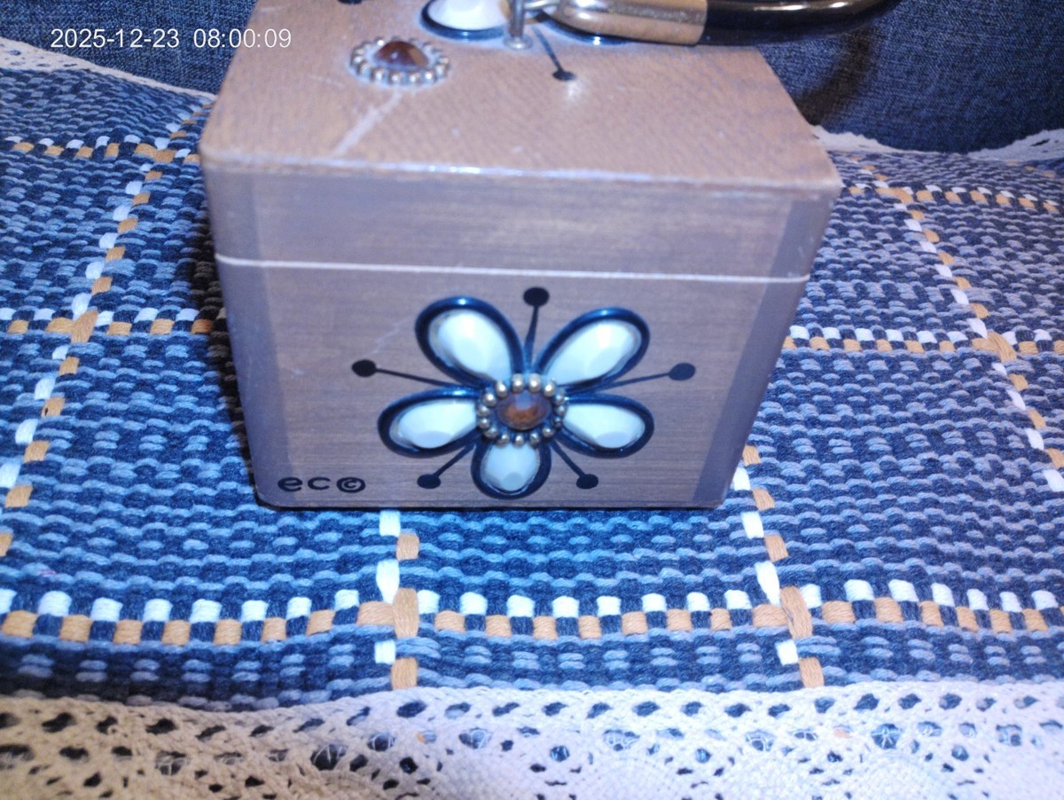 Vintage Jeweled Enid Collins Mille Fleur wood box purse handbag | eBay