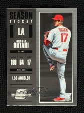 2018 Panini Chronicles Contenders Optic Shohei Ohtani #9 7zf