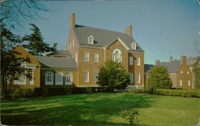 Government House Annapolis MD Postcard Residence of Governor of Maryland Vintage