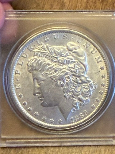 1889-P Morgan Silver Dollar - EF - Phila. Mint Circulated, ungraded