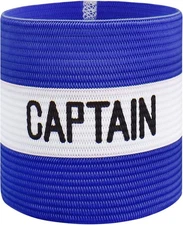 Elastic Soccer Captain's Armband for Adults & Youths, Team Sports