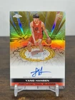 2025-26 Topps Chrome - Yang Hansen Autograph Issue GOLD /50 RC - ON CARD AUTO