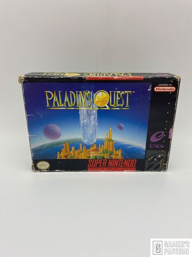 🔥 Paladin´s Quest • Nintendo SNES • Zustand gut • CIB • OVP • getestet 🔥 - Picture 2 of 14
