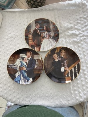 Three Gone with The Wind Collector Plates