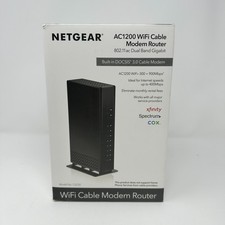 NETGEAR C6230 Cable Modem WiFi Router AC1200 DOCSIS 3.0 - Pre-Owned