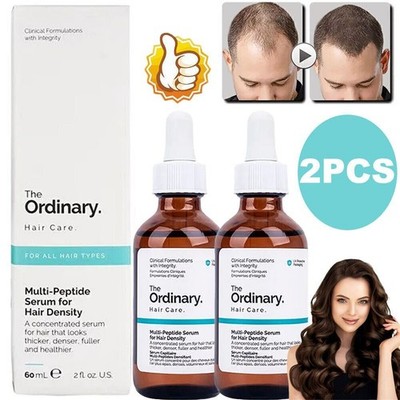 2 Stück The Ordinary Multi Peptide Serum für Haar Dichte Haarausfall Behandlung
