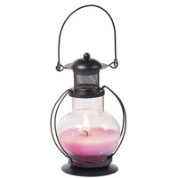 Vintage Laterne Rose Duftkerze Glas Deko Windlicht Duft Kerze Deko Tischdeko