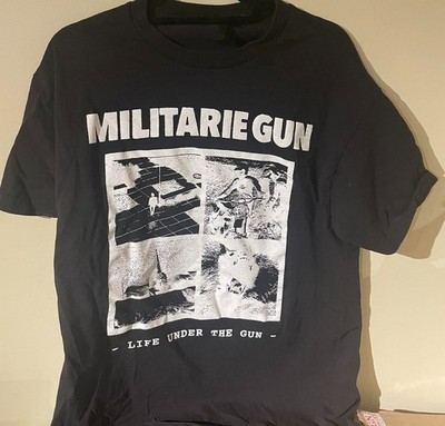Life Under The Gun Militarie Gun Band Shirt Black Unisex S-5XL IM0923