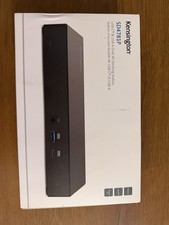 Kensington SD4781P EQ USB-C  USB-A Dual 4K Docking Station with 100W Power