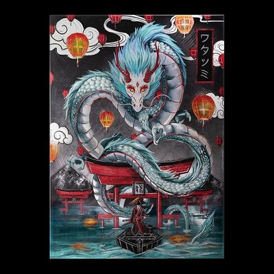 Displate Ultra Limited Edition The Watatsumi