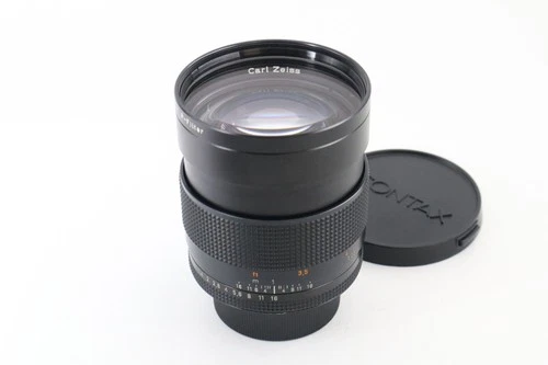 CONTAX Carl Zeiss Planar 85mm F1.4 AE(G)  MF Lens for C/Y Black from Japan (S97)
