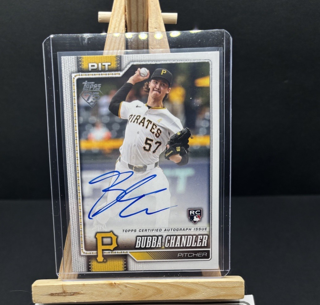 2026 Topps Series 1 - Flagship Real One Autographs Bubba Chandler #283 (RC)