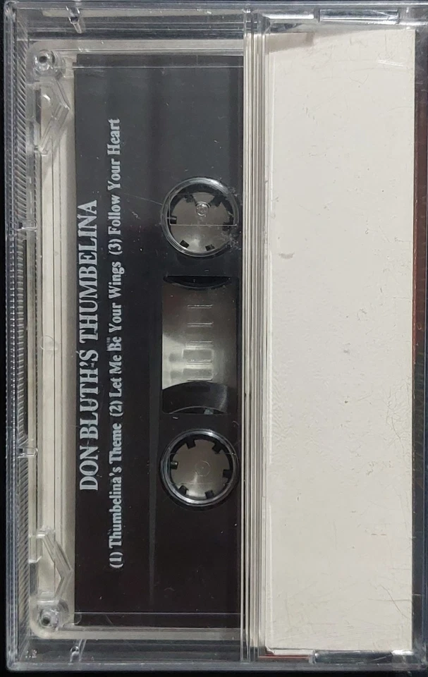 Don Bluth's Thumbelina Soundtrack 1994 UK PROMO/SAMPLER CASSETTE ☆RaRe!☆ Foto 2 de 4