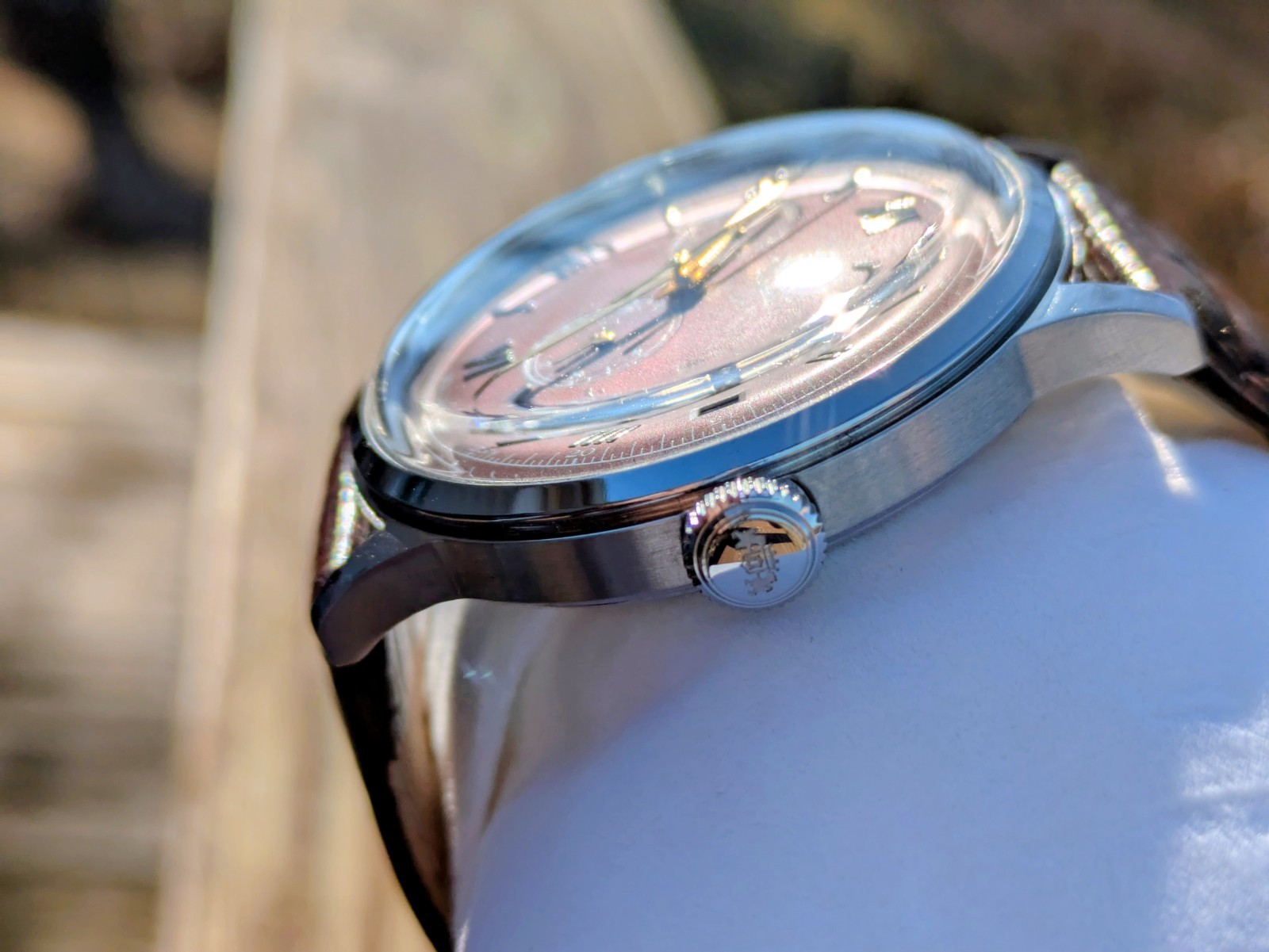 Mint Orient Bambino Version 8 Automatic Watch Use… - image 7