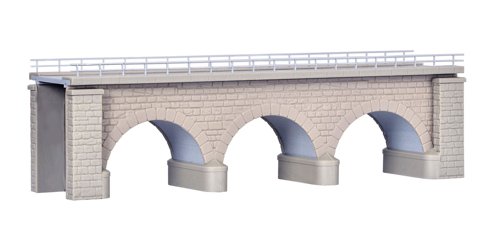 Kibri 37660 - N/Z Ore Mountain Bridge with Icebreaker Piers, Single Track - New